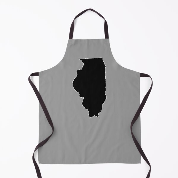 Item preview, Simple Black American State - Illinois designed and sold by Mustard Prophet.