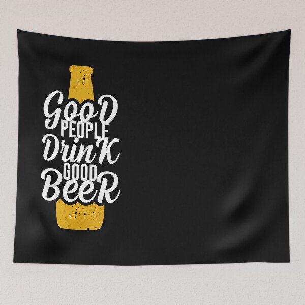 Item preview, Good People Drink Good Beer-Beer shit designed and sold by shivani21061993.