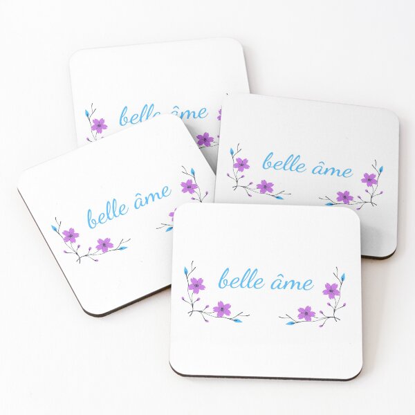 Item preview, a beautiful soul - popular french quotes lovers theme gifts (in White) designed and sold by RebelliousRosee.