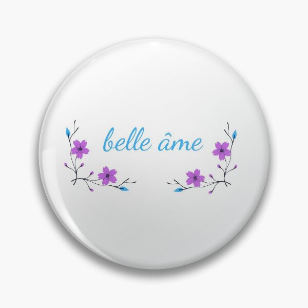 Item preview, a beautiful soul - popular french quotes lovers theme gifts (in White) designed and sold by RebelliousRosee.