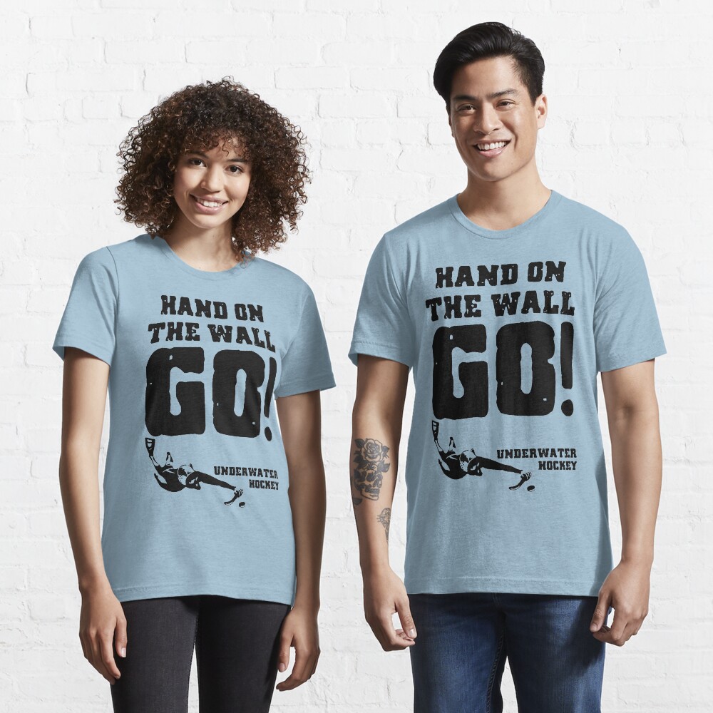 Underwater Hockey Hand On The Wall Essential T-Shirt