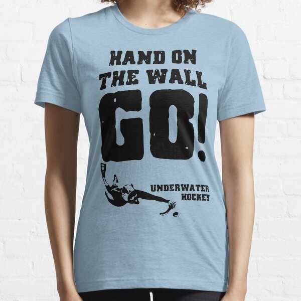Underwater Hockey Hand On The Wall Essential T-Shirt