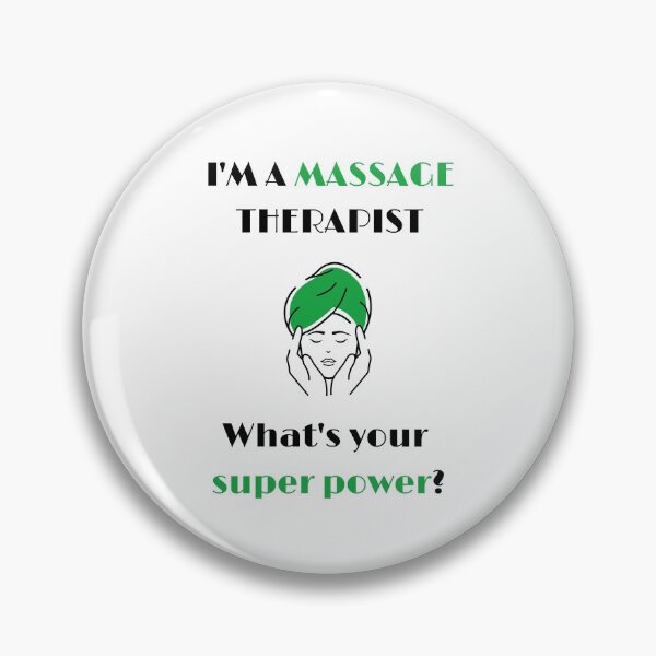 Item preview, Massage therapist: what's your super power? designed and sold by daguilon.
