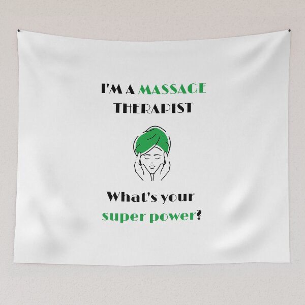 Item preview, Massage therapist: what's your super power? designed and sold by daguilon.