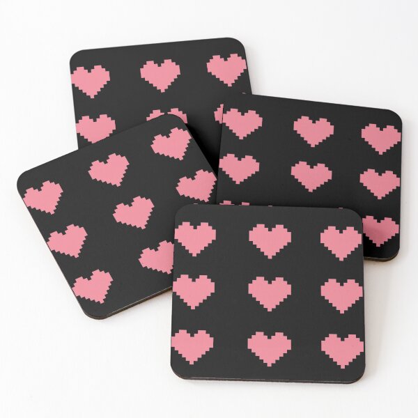 Item preview, Pixel hearts pattern. Valentine Day gift designed and sold by AndArte.