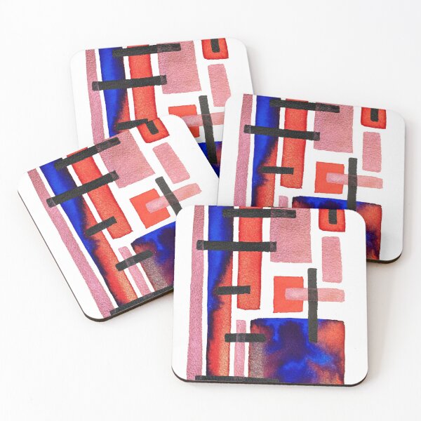 Item preview, January Abstract #5 designed and sold by Akebono Roller Derby.