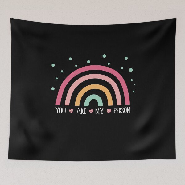 Item preview, youre my person rainbow heart best valentine day gifts for black designed and sold by taby2you.