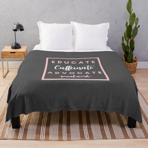 Item preview, Educate Caffeinate Advocate Social Work 2021 Gift designed and sold by natalieritchie.