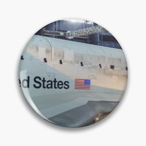 Item preview, Space Shuttle Challenger Photo Smithsonian Space Amex Museum designed and sold by Gordon Nelson.