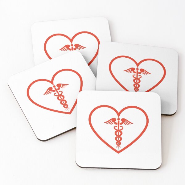 Item preview, Caduceus: star of life and symbol of medical staff designed and sold by daguilon.