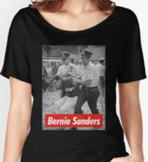 Camiseta ancha para mujer bernie lijadoras arrestadas en 1963