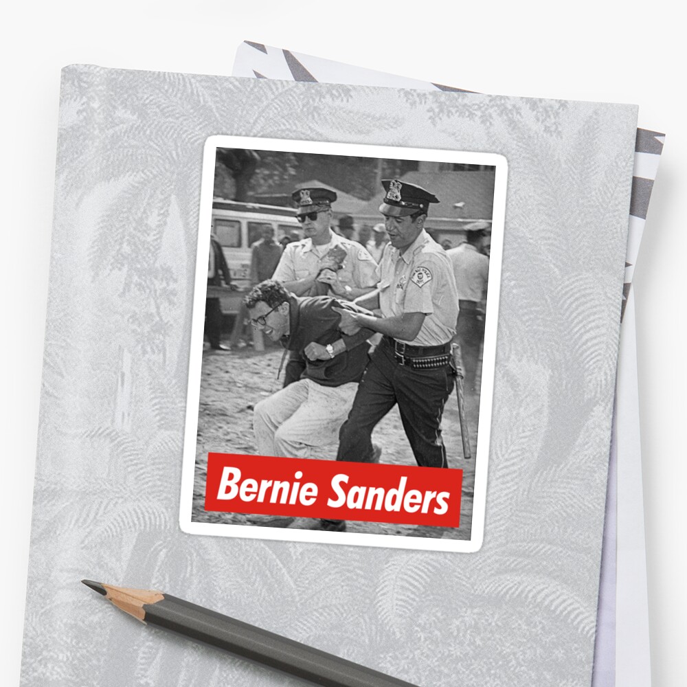 bernie sanders arrest shirt