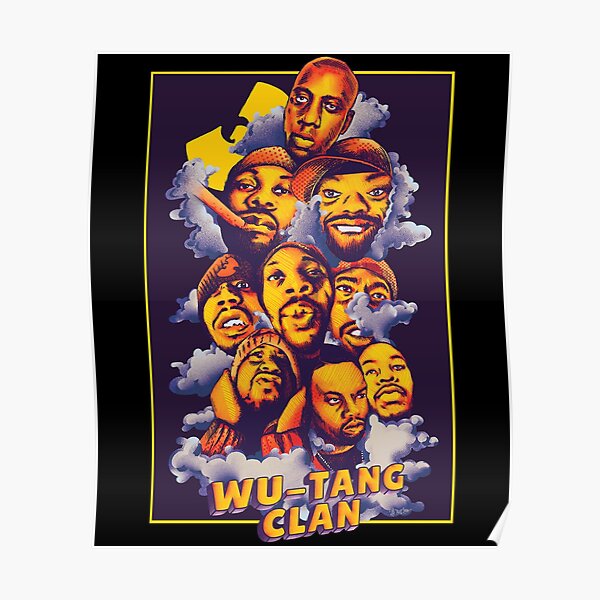 Guess Wu The Assemble Tang | Essential Illustration Poster