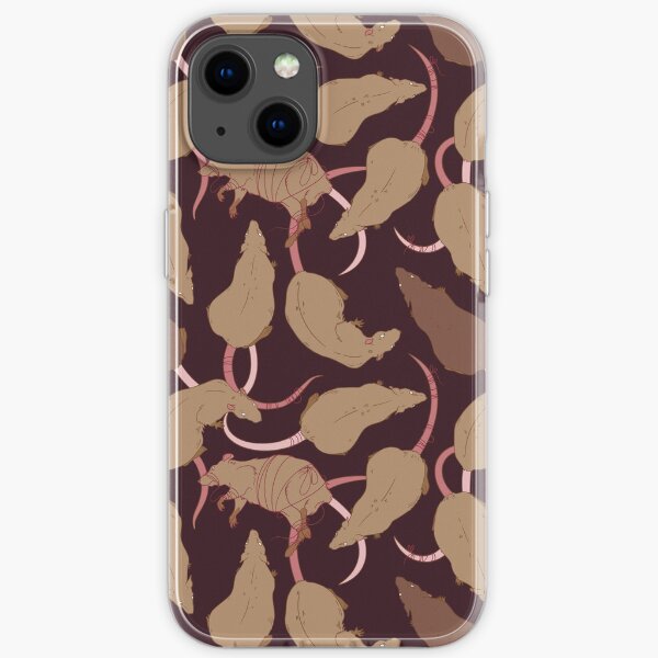 RATS PATTERN iPhone Soft Case