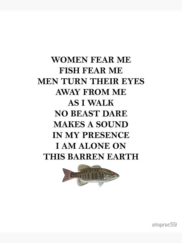Women Fear Me Fish Fear Me by atoprac59