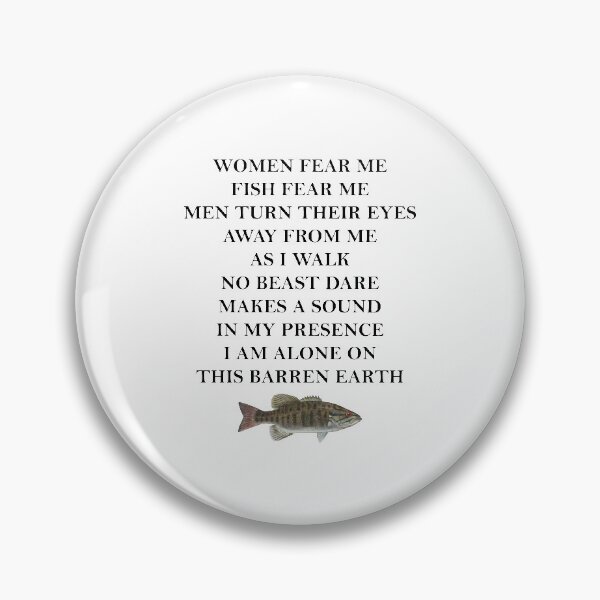 Item preview, Women Fear Me Fish Fear Me designed and sold by walepave.