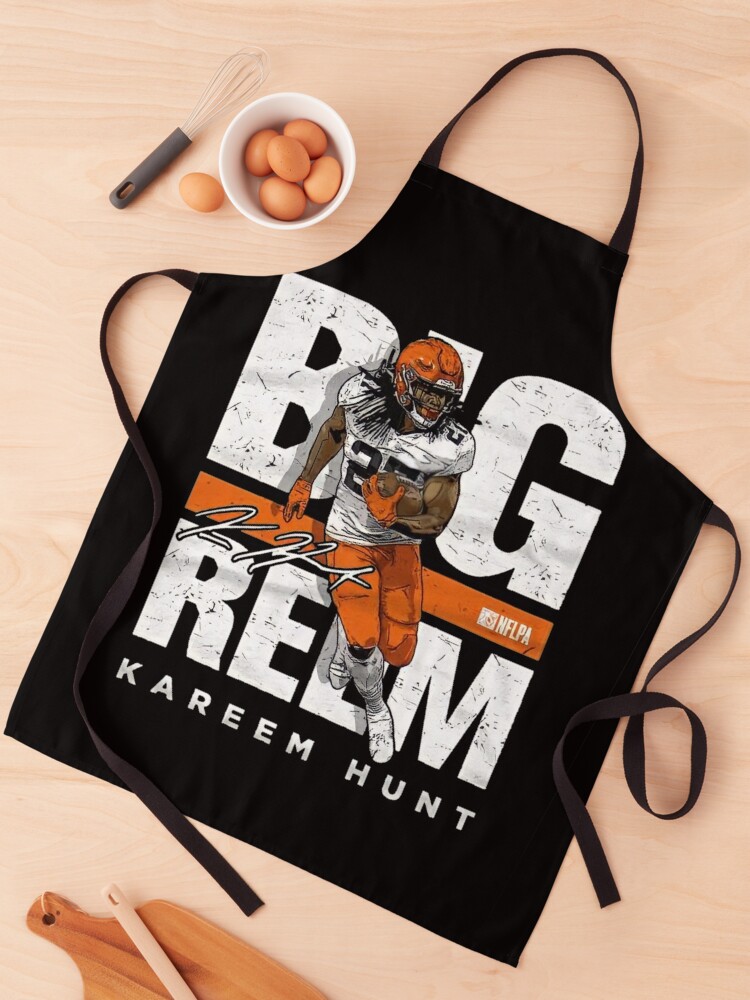 Big Reem Kareem Hunt for Cleveland Browns fans' Apron for Sale by Kaa-Zau