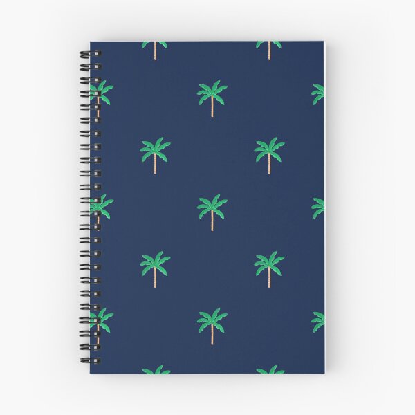 Item preview, Palm trees - Navy blue designed and sold by JANHVI SOLANKI.