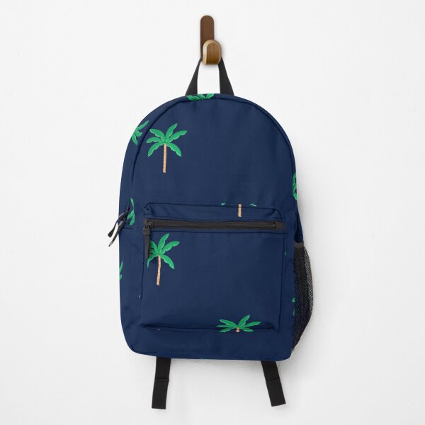 Item preview, Palm trees - Navy blue designed and sold by JANHVI SOLANKI.