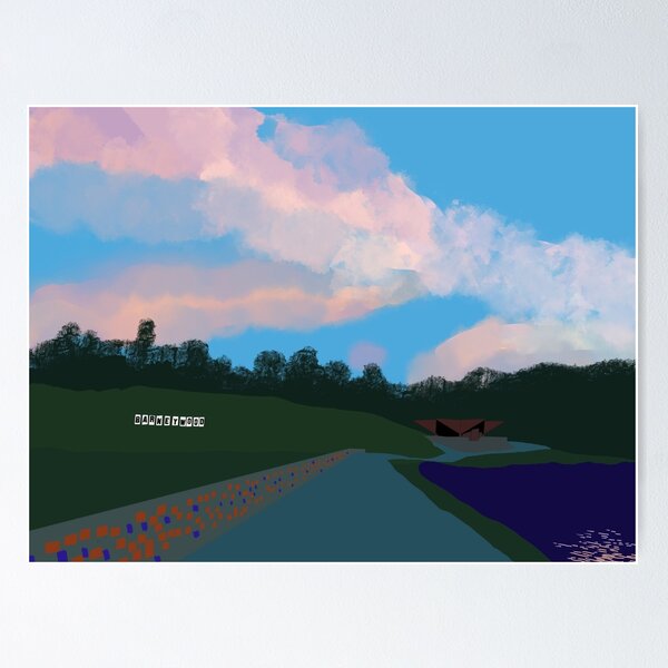 Item preview, camp barney medintz sunset designed and sold by CAROLINEGOLDMAN.