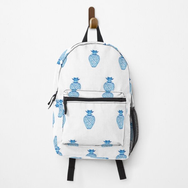 Item preview, Blue and White Ginger Jar Pineapple Pineapples designed and sold by monpetitbijou.