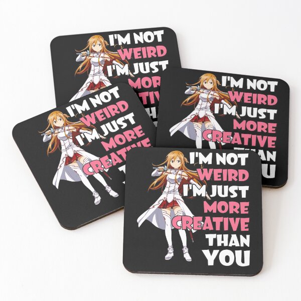 Item preview, Asuna im not weird eat sleep and watch anime art gift designed and sold by Carrollchael95.