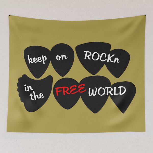 Item preview, Rocking in the Free World  designed and sold by sandpiperstudio.