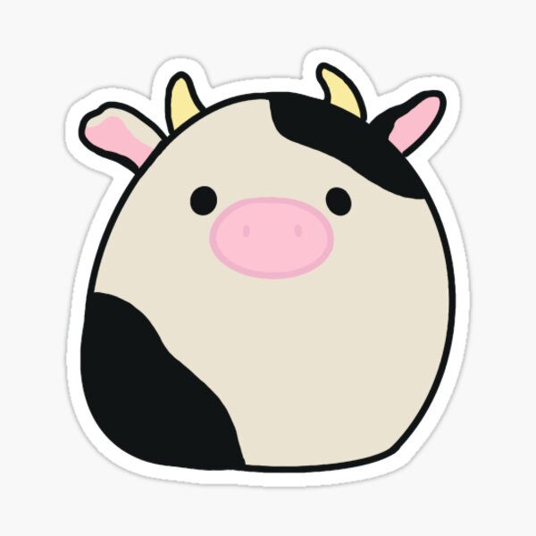 connor the cow squishmallow tag