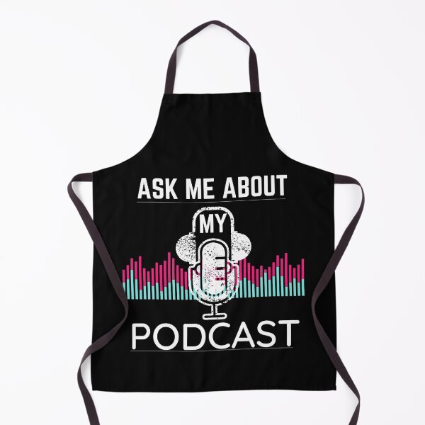 Item preview, Ask Me About My Podcast designed and sold by Vibing-Right.
