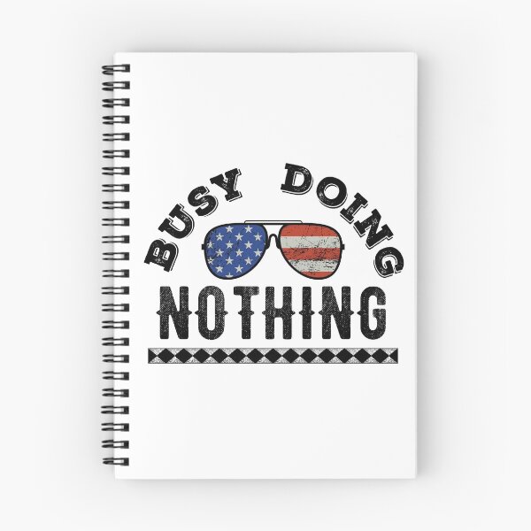 Item preview, Busy doing nothing USA quarantine life designed and sold by Tanya Mihe.