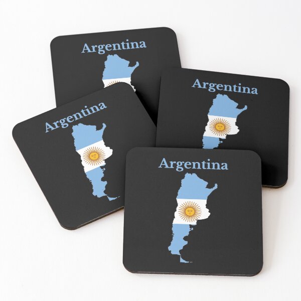 Item preview, Argentine Map Flag Design designed and sold by marosharaf.