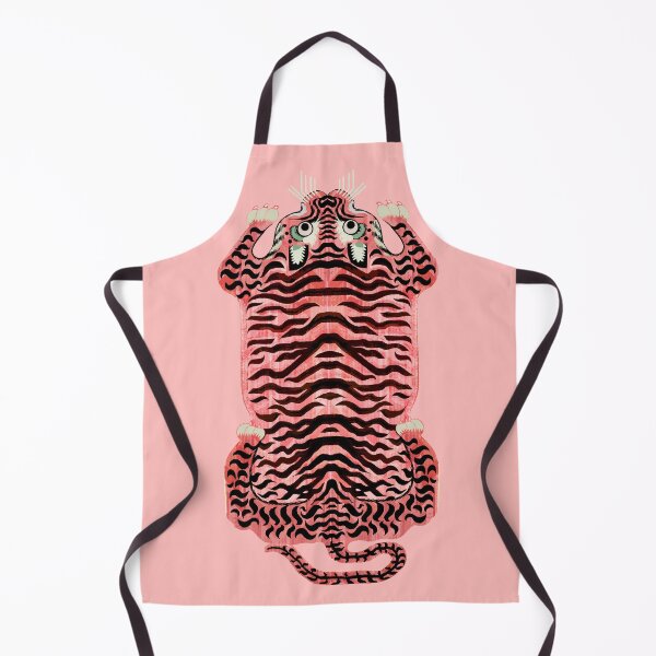 Item preview, Pink Tibetan Tiger Rug designed and sold by Giddygoatthe3rd.