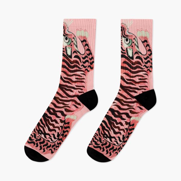 Item preview, Pink Tibetan Tiger Rug designed and sold by Giddygoatthe3rd.
