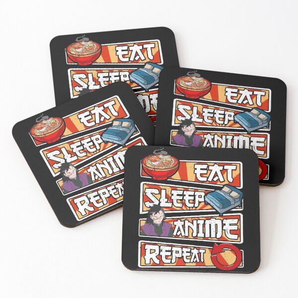 Item preview, Genya Shinazugawa eat sleep and watch anime art gift designed and sold by Carrollchael95.