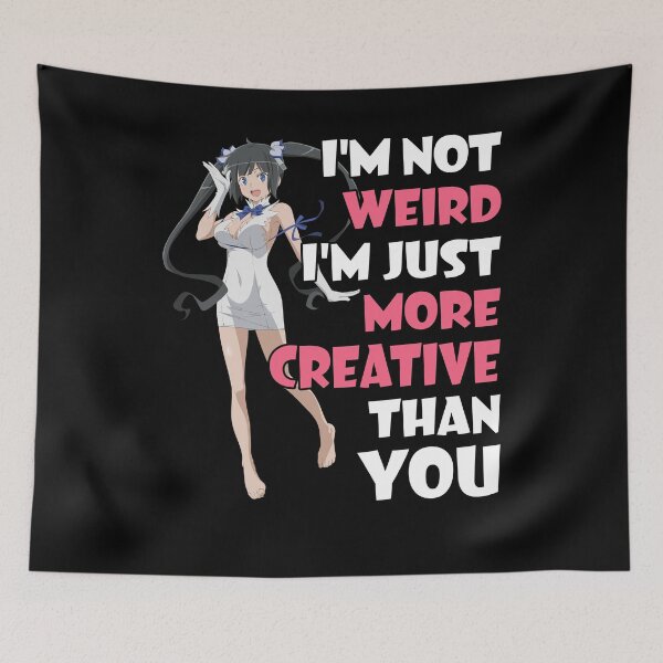 Item preview, Hestia just more creative eat sleep and watch anime art gift designed and sold by Carrollchael95.