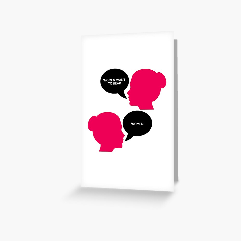 Item preview, Greeting Card designed and sold by thewomencountry.
