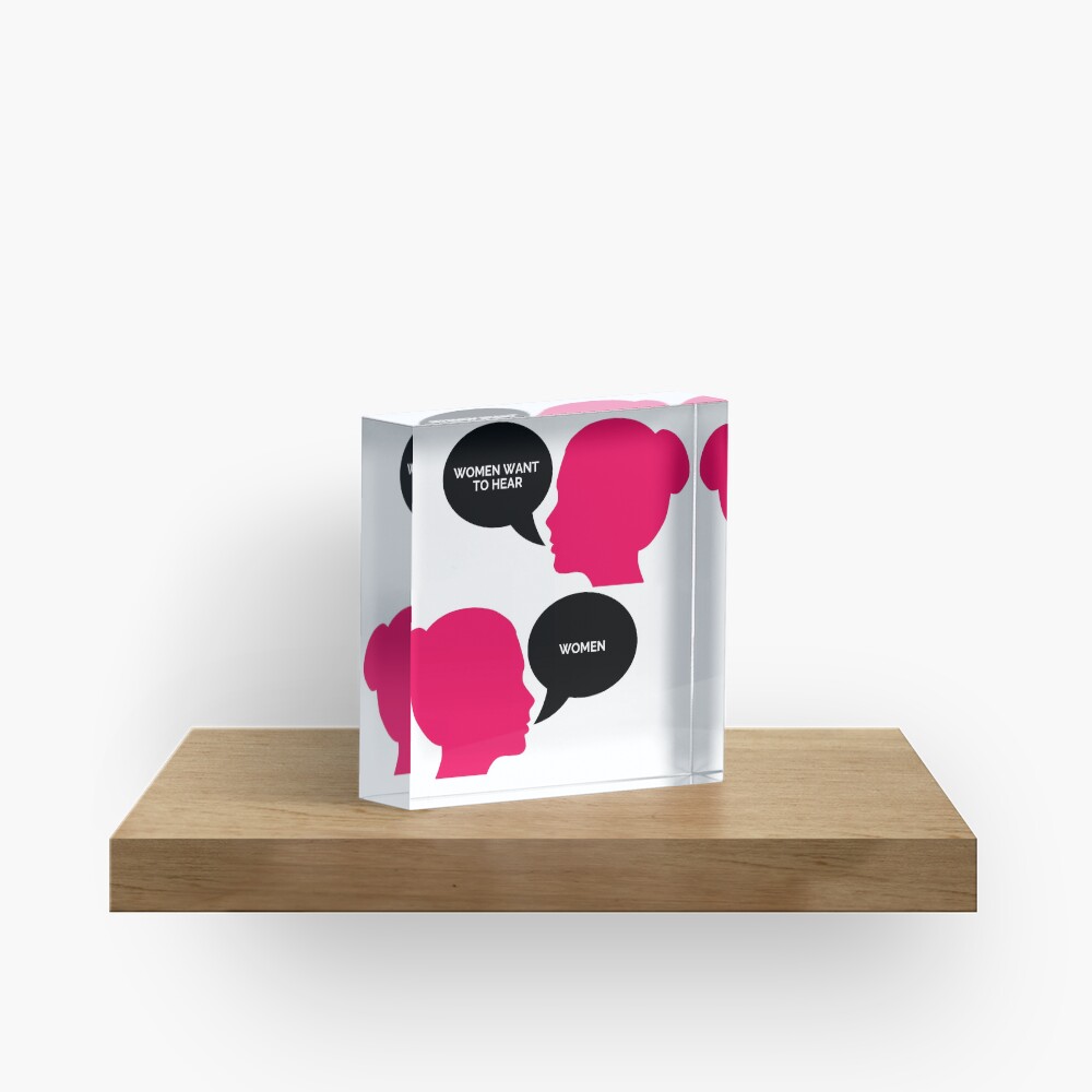Item preview, Acrylic Block designed and sold by thewomencountry.