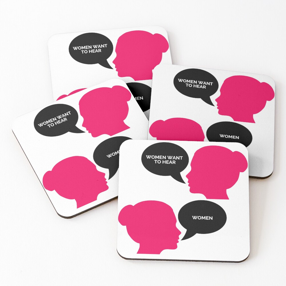 Item preview, Coasters (Set of 4) designed and sold by thewomencountry.