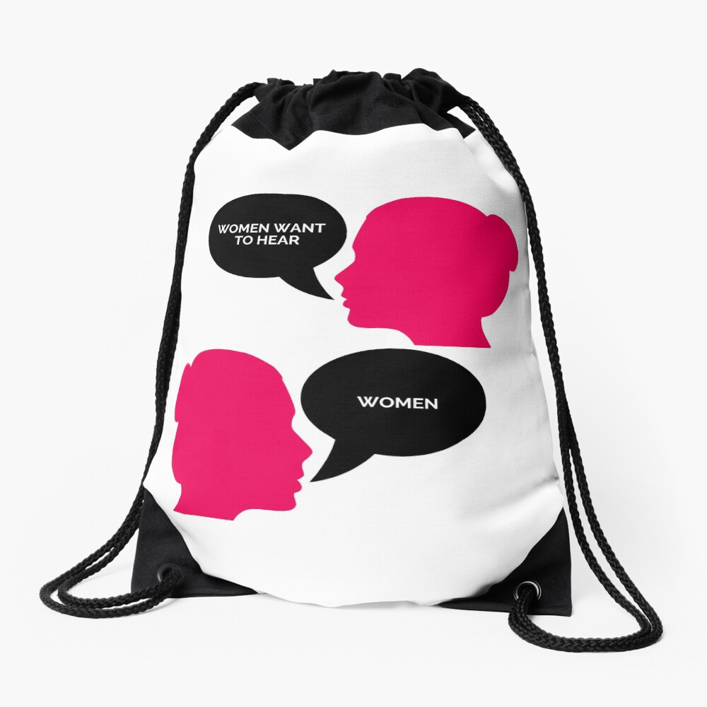 Item preview, Drawstring Bag designed and sold by thewomencountry.