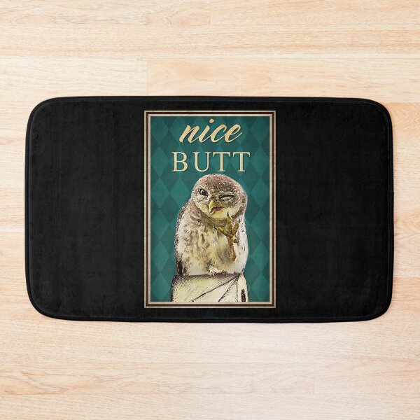 Item preview, Nice Butt Owl With Toilet Paper Gift Owl Lovers designed and sold by MorningJoco.