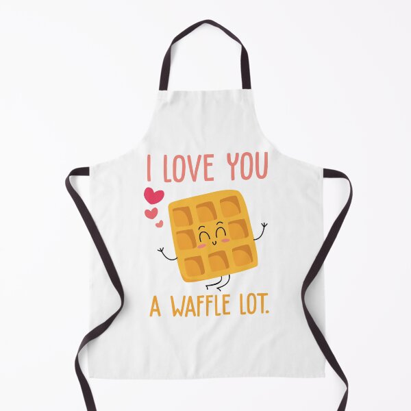 Item preview, I Love You A waffle lot - VALENTINE DAY MEME designed and sold by shivani21061993.