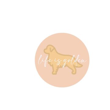Vorschaubild zum Design DAS LEBEN IST GOLDENES ROSA von sierrasticker