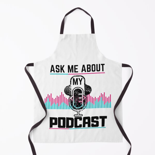 Item preview, Ask Me About My Podcast designed and sold by Vibing-Right.