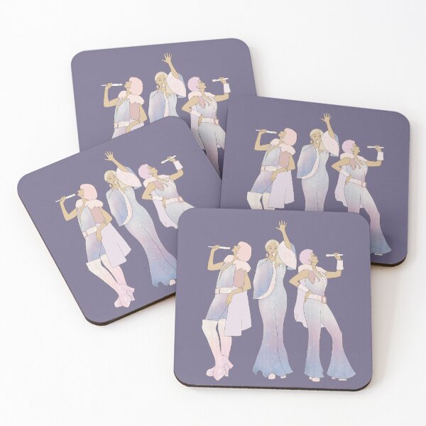Item preview, Donna y las reinas del baile en colores pastel Dynamos designed and sold by Art By Billee.