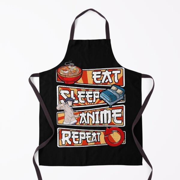 Item preview, hot girl eat sleep and watch anime art gift designed and sold by Carrollchael95.