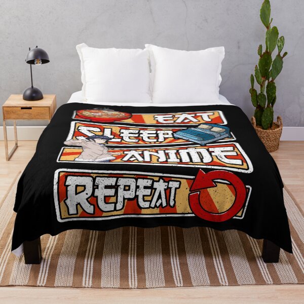 Item preview, chica caliente come, duerme y mira el regalo del arte del anime designed and sold by Carrollchael95.