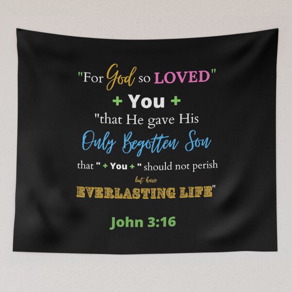 Item preview, For God So Loved You designed and sold by ChristianCoding.