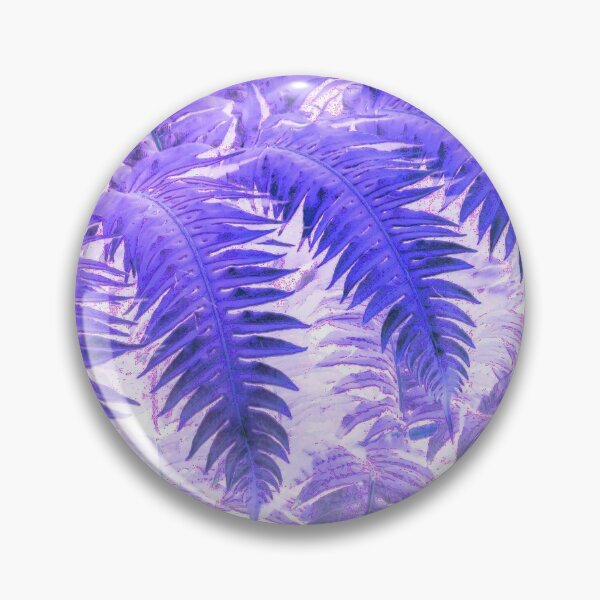 Item preview, purple and white abstract pattern fern leaves designed and sold by nataliavavilina.