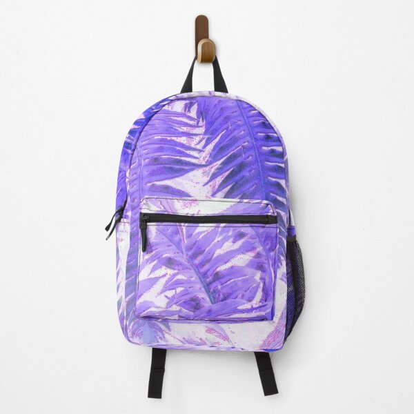 Item preview, purple and white abstract pattern fern leaves designed and sold by nataliavavilina.