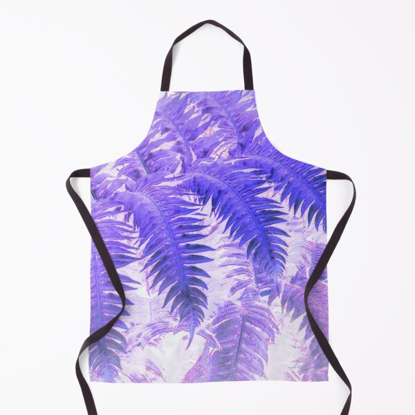 Item preview, purple and white abstract pattern fern leaves designed and sold by nataliavavilina.